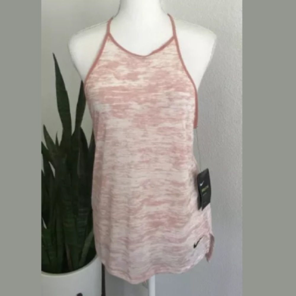 Nike Dri-Fit Coral Space Dryed Tank Sz S New